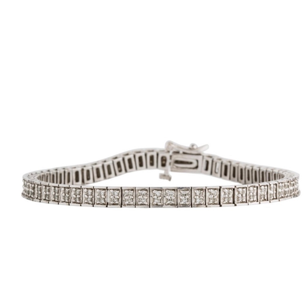 14K Diamond Tennis Bracelet